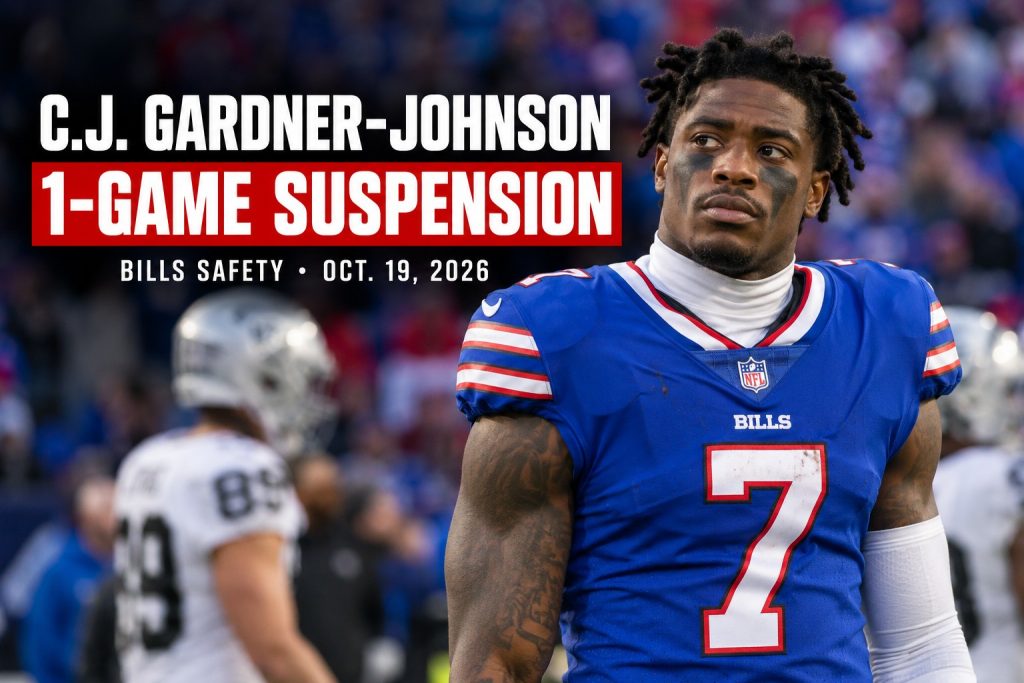 C.J. Gardner-Johnson Suspended One Game: Key Details Behind the NFL Ruling